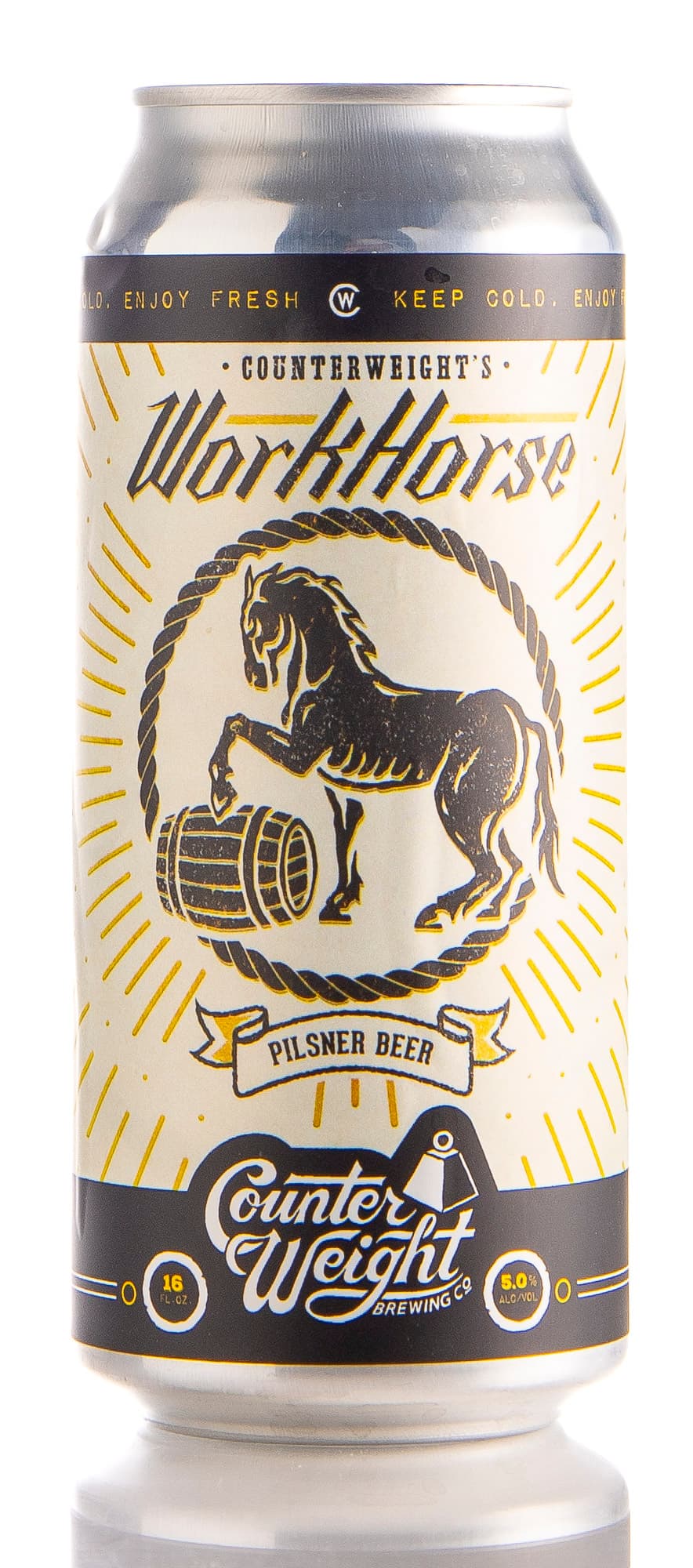 Counter Weight's Workhorse Pilsner