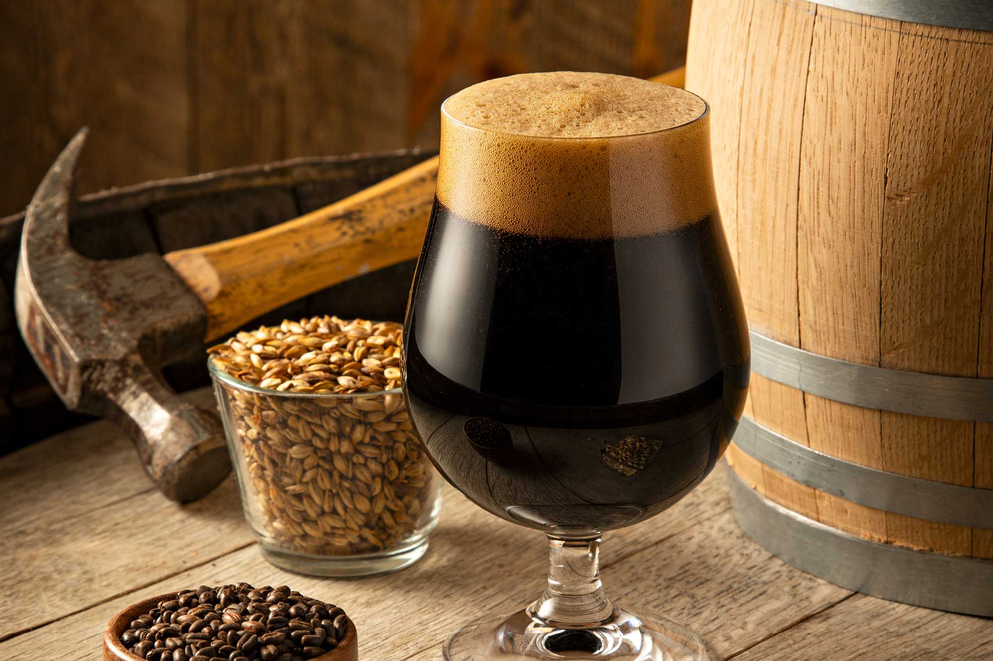 Bound for the Barrel: Brewing Big Beers Meant for Oak-Aging