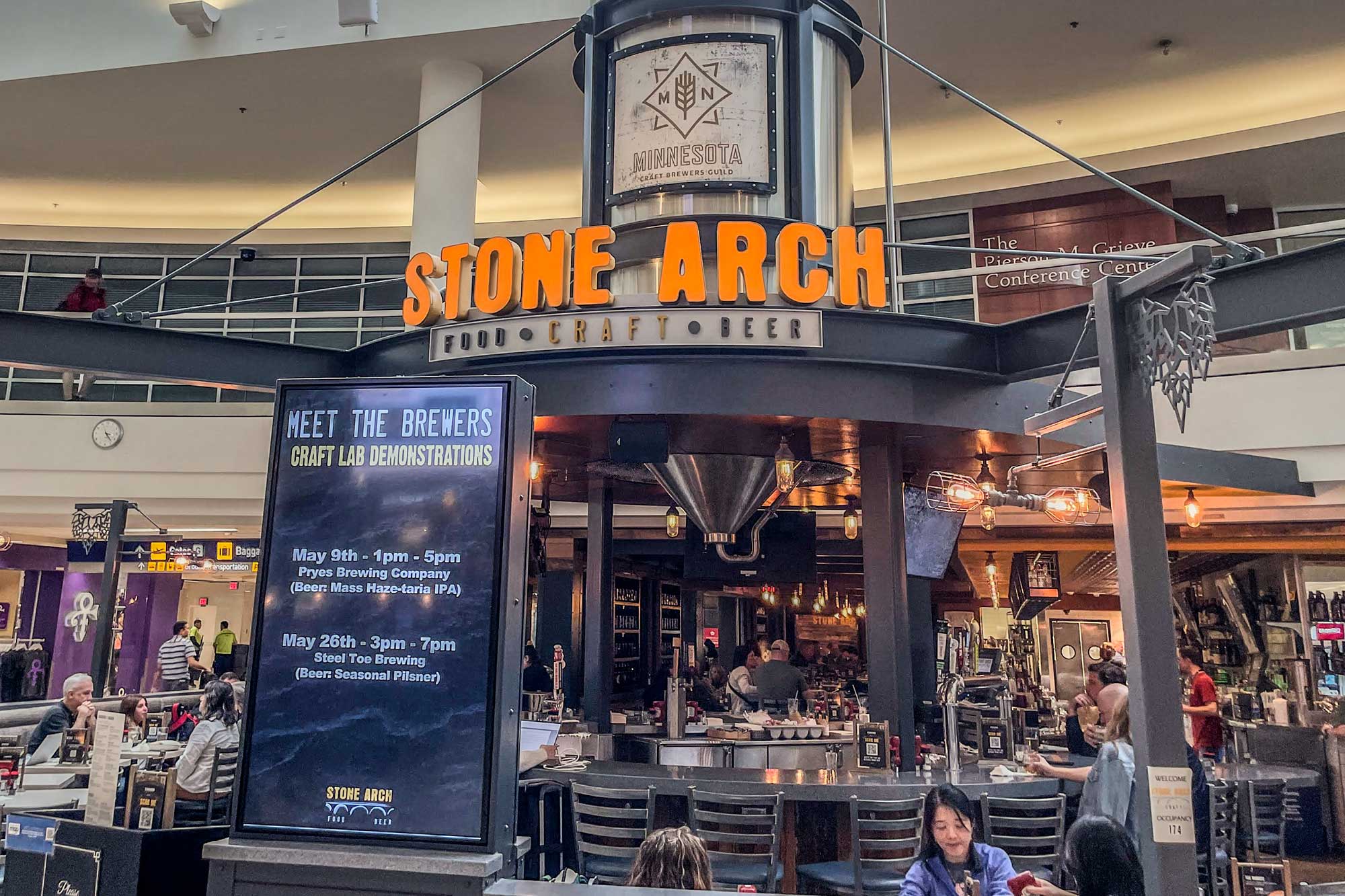 The Stone Arch at MSP is a Monument Among Airport Bars