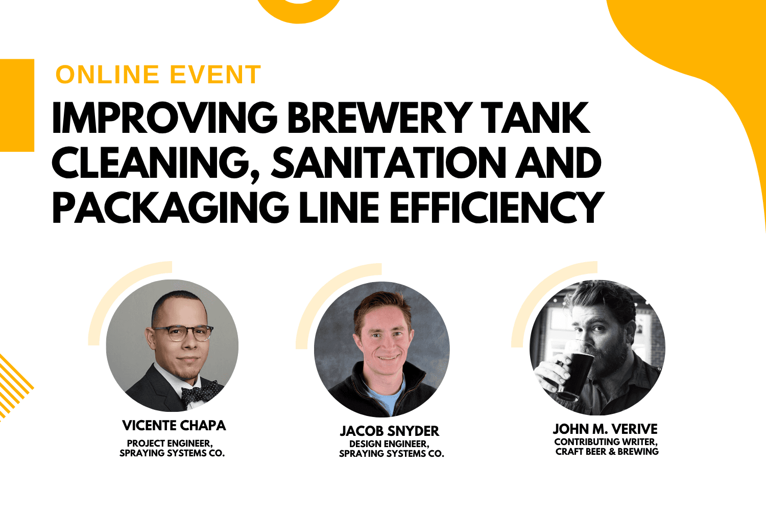 Improving Brewery Tank Cleaning, Sanitation and Packaging Line Efficiency