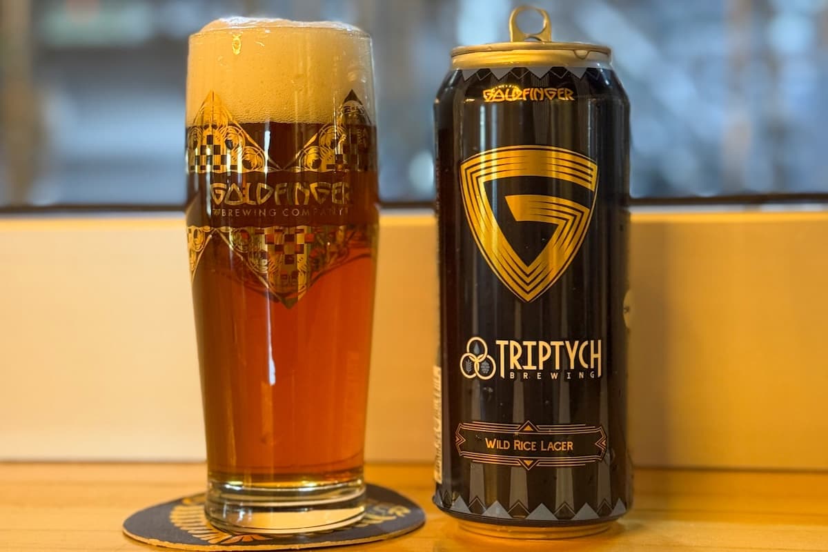 Recipe: Goldfinger Wild Rice Lager